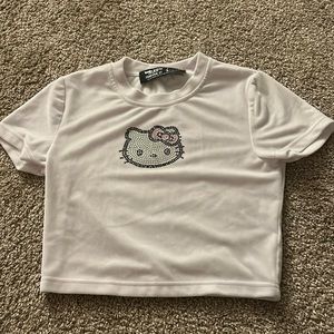 white hello kitty shirt from forever 21